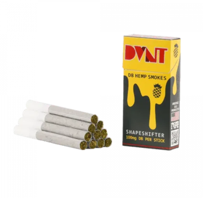 DVNT SHAPESHIFTER DELTA 8 HEMP SMOKES 100MG 10CT/PACK
