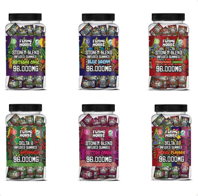 FLYING HORSE 96000MG GUMMIES 80CT/JAR