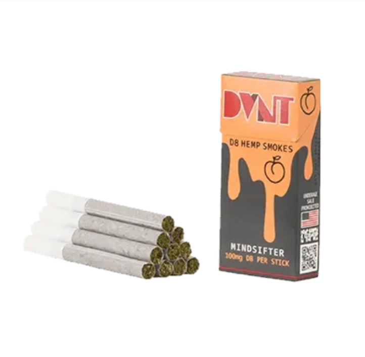 DVNT MINDSIFTER DELTA 8 HEMP SMOKES 100MG 10CT/PACK