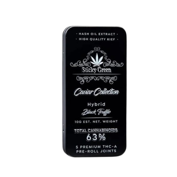 STICKY GREEN THC-A PREMIUM PRE-ROLLS 5CT