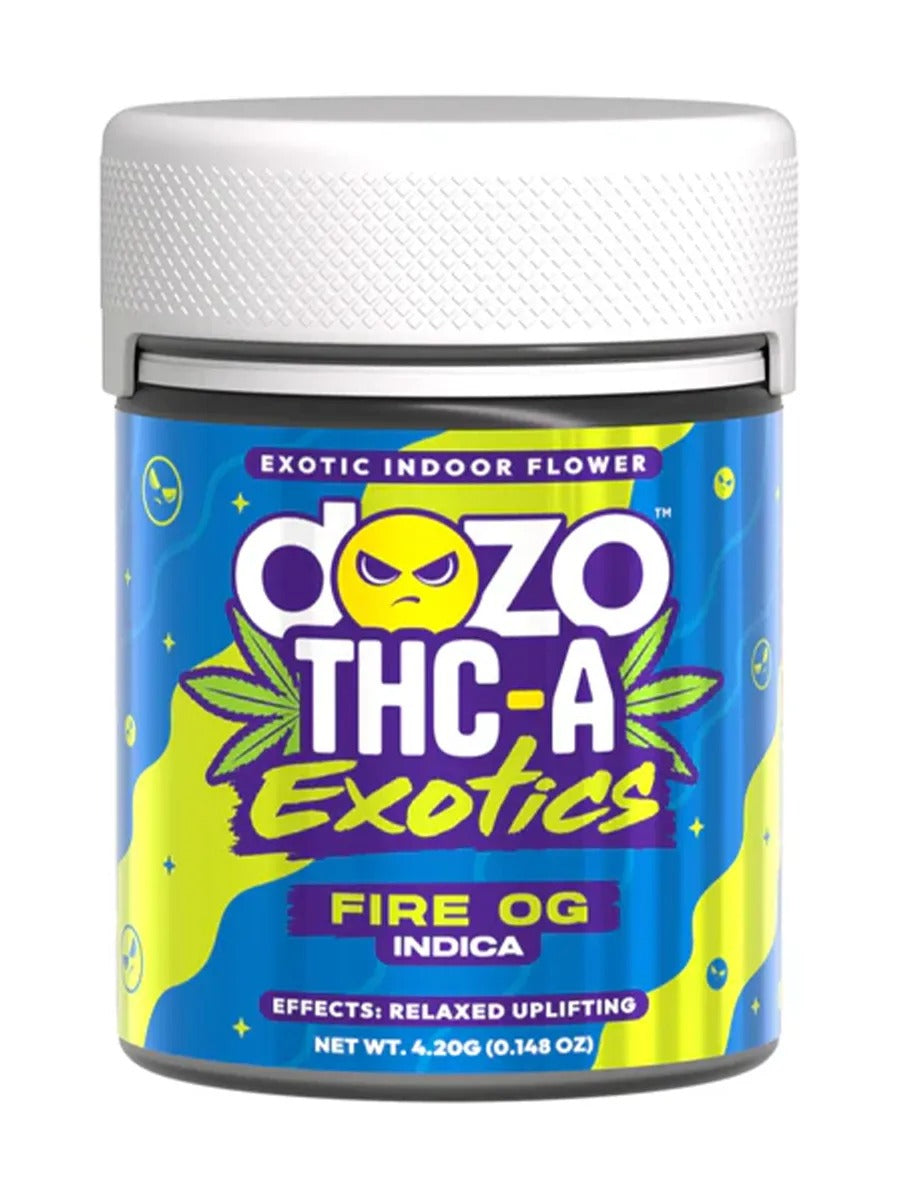 DOZO THC-A EXOTICS FLOWER 4.2GM - FIRE OG
