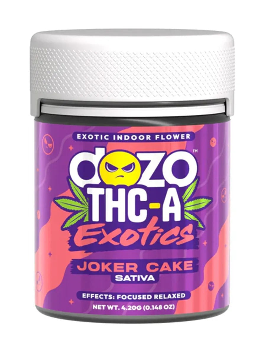 DOZO THC-A EXOTICS FLOWER 4.2GM - JOKER CAKE