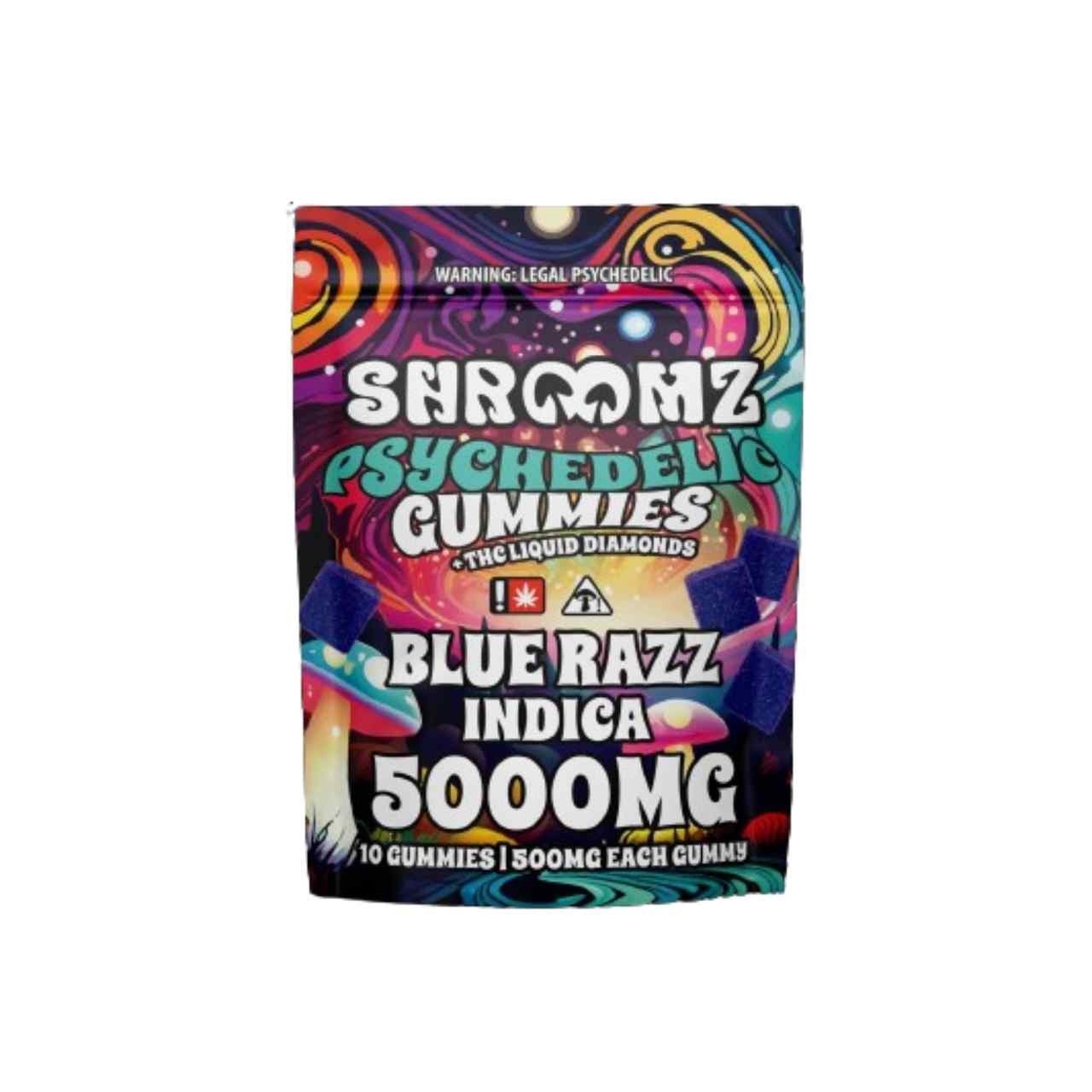 SHROOMZ THC DIAMONDS 5000MG GUMMIES