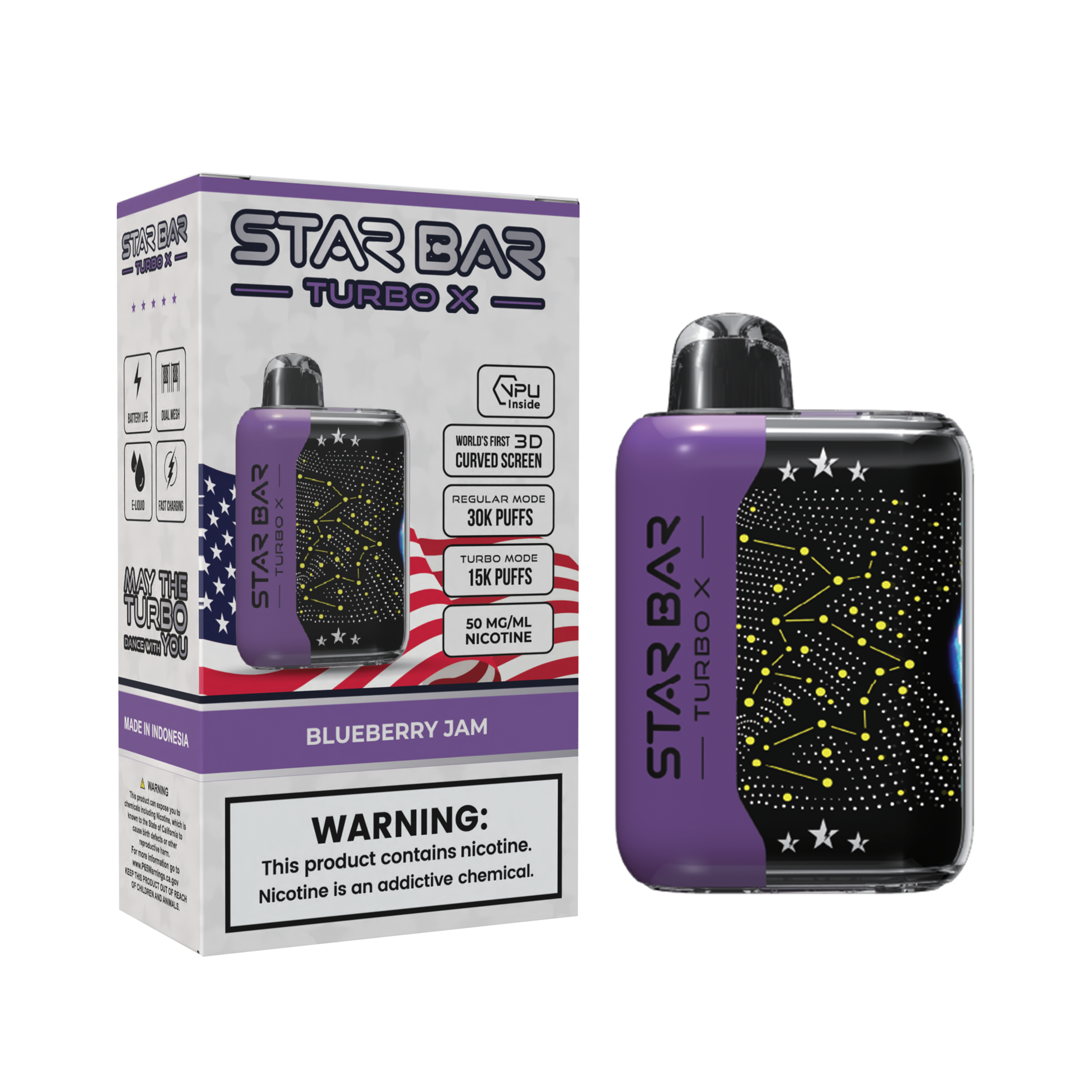 Star Bar Turbo X - White Edition Star Bar Turbo X - White Edition