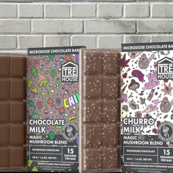 TRE HOUSE MAGIC MUSHROOM CHOCOLATE BAR