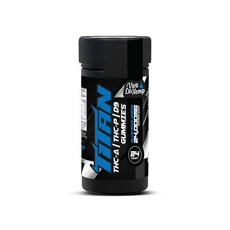 VIVA LA HEMP TITAN THC-A+THC-P+D9 GUMMIES 24000MG 24CT/JAR