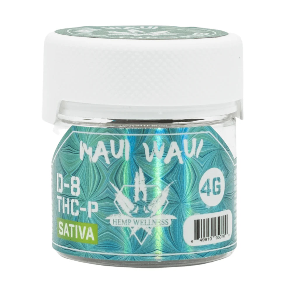 HEMP WELLNESS D8/THCP FLOWER 4GM - ASSORTED FLAVORS