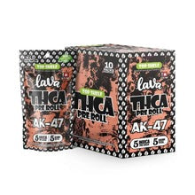 LAVA THCA INFUSED 5GM PRE-ROLL 5CT/PACK 10PK/BOX