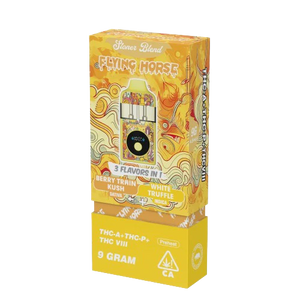 FLYING HORSE STONER BLEND THC9/P/8 9GM DISPOSABLE - BERRY TRAIN KUSH/WHITE TRUFFLE