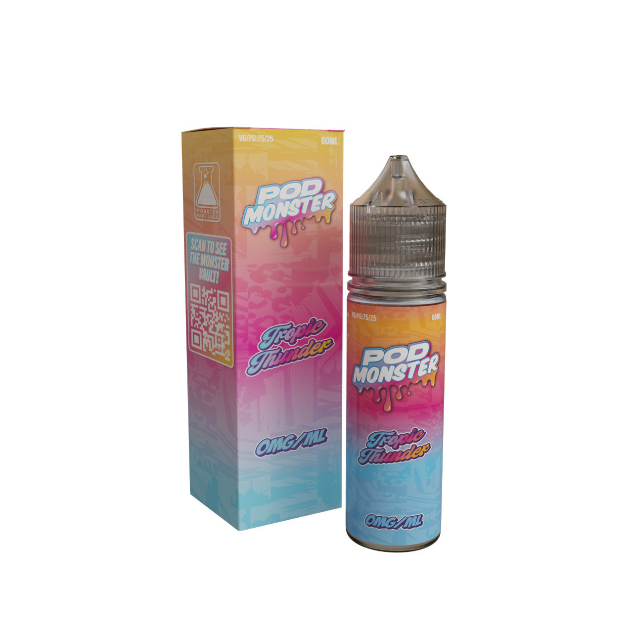 POD MONSTER 60ML SALT NICOTINE - TROPIC THUNDER