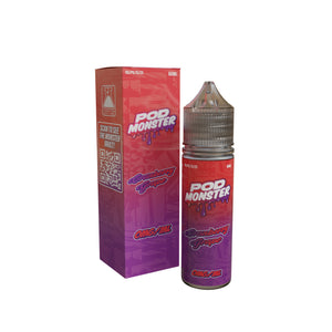 POD MONSTER 60ML SALT NICOTINE - CRANBERRY GRAPE