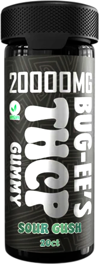 BUGEE'S THCP 20000MG GUMMIES 20CT/JAR - SOUR GUSH