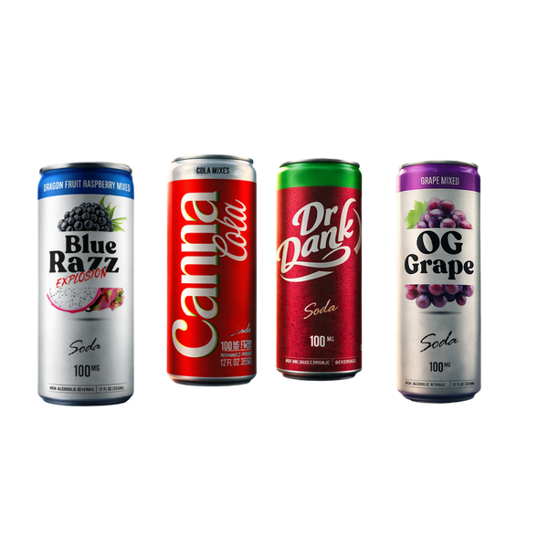 Sticky Green 100MG Soda