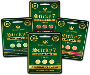 STICKY GREEN DELTA DISPOSABLE DAB PEN 0.5ML TOP SHELF - ASSORTED FLAVOURS