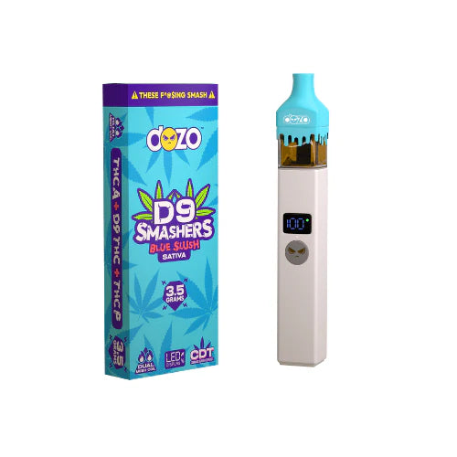 DOZO D9 SMASHERS THCA/P/D9 3.5GM DISPOSABLE - BLUE SLUSH