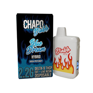 CHAPO DIABLO HIGH POTENCY DISPOSABLE D-9 THCP 2.2GM- BLUE DREAM