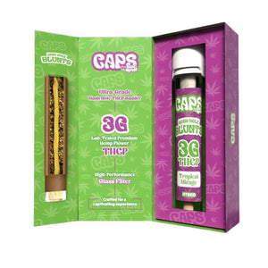 CAPS HASH HOLE BLUNTS 3G THC-P PRE-ROLL-TROPICAL MIRAGE