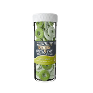 MELLOW FELLOW LIVE RESIN D9/THC/CBD 800MG GUMMIES 20CT/JAR