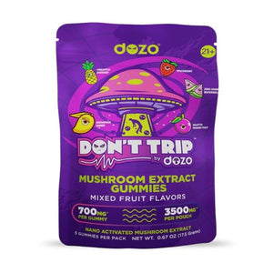 DOZO DON'T TRIP MUSHROOM GUMMIES 3500MG/PACK - MIXED FRUIT