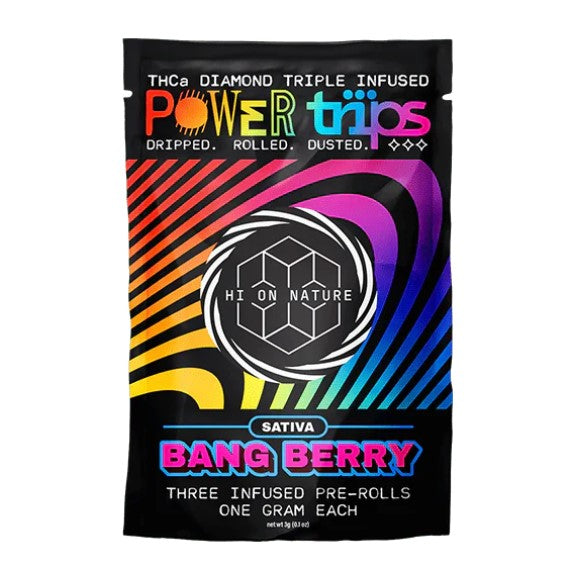 HI ON NATURE THC-A INFUSED PRE-ROLL 1GM 3CT/PACK