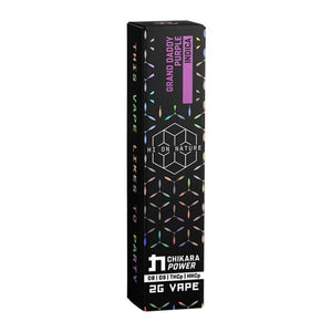 HI ON NATURE CHIKARA POWER D8+D9+THCP+HHCP 2GM DISPOSABLE - GRAND DADDY PURPLE