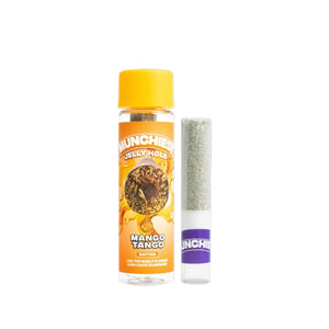 DELTA MUNCHIES 2GM THCA JELLY HOLES PREROLL /PC- PINEAPPLE POUND CAKE