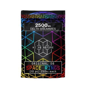 HI ON NATURE CLUSTERFUCKS D8 2500MG GUMMIES 10CT/PACK - ASSORTED FLAVORS