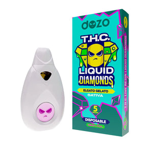 DOZO DON'T TRIP MUSHROOM 5GM DISPOSABLE - ELGATO GELATO