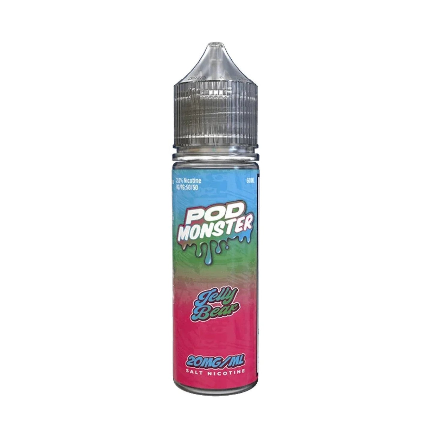 POD MONSTER 60ML SALT NICOTINE - JELLY BEAR