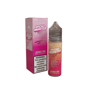 POD MONSTER 60ML SALT NICOTINE - STRAWBERRY SCOOPS