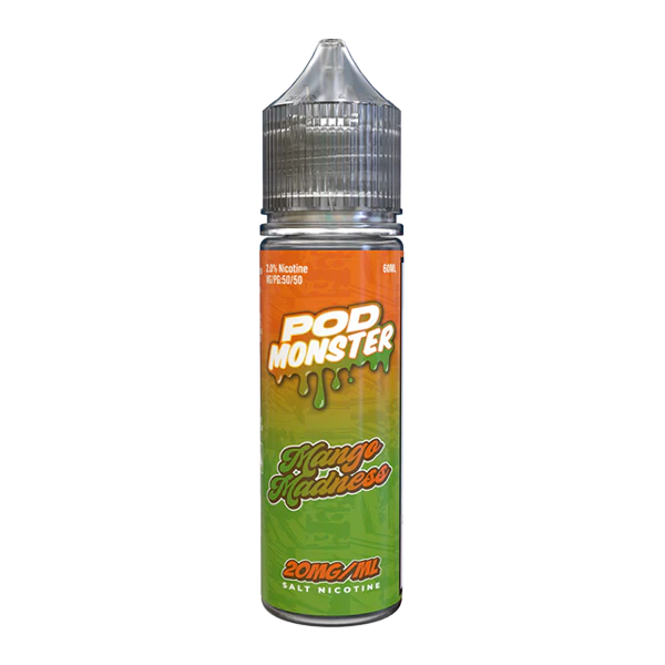 POD MONSTER 60ML SALT NICOTINE - MANGO MADNESS