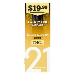 TWENTY ONE CANNABIS D8/THC-A/P 2ML DISPOSABLE-BANANA PANCAKES
