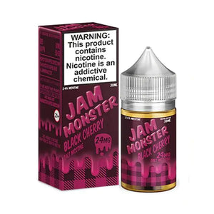 JAM MONSTER NIC SALT E-LIQUID TFN 30ML - BLACK CHERRY