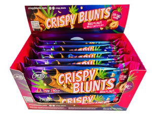 CRISPY BLUNTS D9+THC 100MG 2CT 10PK BOX - HAZELNUT MILK CHOCOLATE