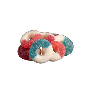 HI ON NATURE D9/CBG/THCP BOOSTED 500MG GUMMIES 10CT/PACK - MOOD RINGS