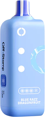 OFF-STAMP ICE CUBE 25000 PUFFS DISPOSABLE POD 5CT/BOX - BLUE RAZZ DRAGONFRUIT