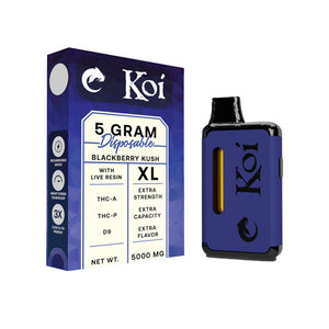 KOI THCA/P/D9 5GM DISPOSABLE - BLACKBERRY KUSH
