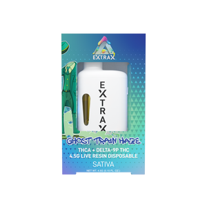 EXTRAX ADIOS PREHEAT 4.5GM LR/THCA/DELTA 9P DISPOSABLE - GHOST TRAIN HAZE