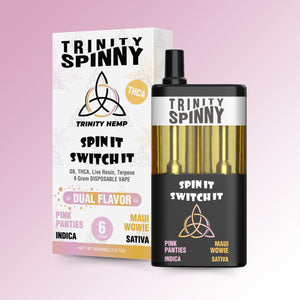 TRINITY SPINNY SWITCH IT D8/THCA/LR/TERP 6GM - PINK PANTIES/MAUI WOWIE