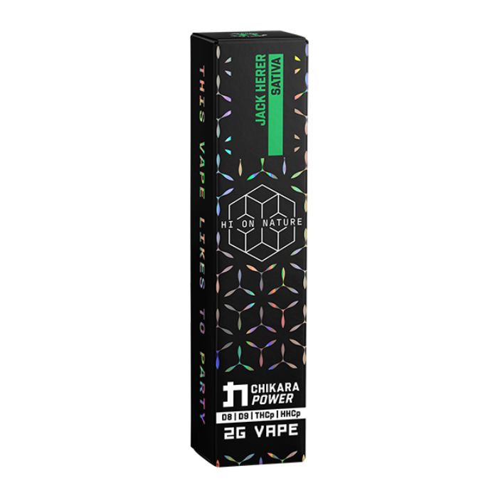 HI ON NATURE CHIKARA POWER D8+D9+THCP+HHCP 2GM DISPOSABLE - JACK HERER