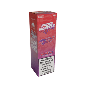 POD MONSTER 60ML SALT NICOTINE - CRANBERRY GRAPE