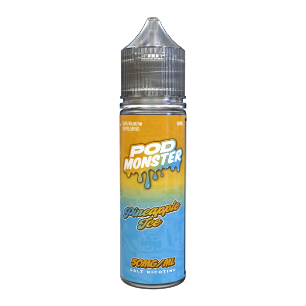 POD MONSTER 60ML SALT NICOTINE - PINEAPPLE ICE