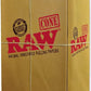 RAW CLASSIC BLACK CONE KING SIZE 1400 PER BOX