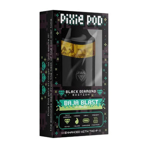 PIXIE DUST POD BLACK EDITION THC-P BLACK DIAMOND 4ML KIT - BAJA BLAST