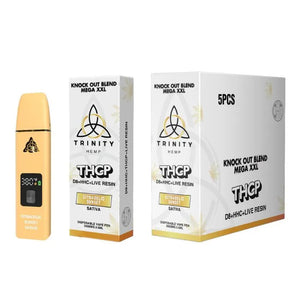 TRINITY KNOCK OUT XXL D8/HHC/THCP 3.5GM DISPOSABLE - CITRADELIC SUNSET