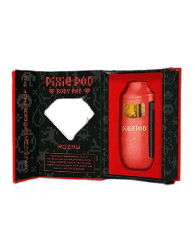 PIXIE POD RUBY RED ROSIN BADDER THC-P 4ML POD - ROZAY
