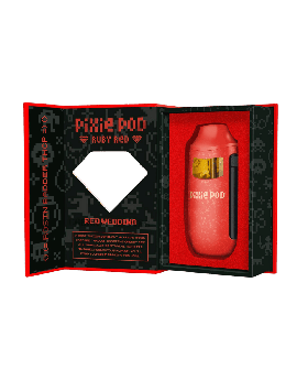 PIXIE POD RUBY RED ROSIN BADDER THC-P 4ML POD - RED WEDDING