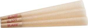 RAW CLASSIC BLACK CONE KING SIZE 1400 PER BOX