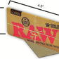 RAW CLASSIC KING SIZE SUPREME CREASELESS PAPERS 40PK 24CT/BOX