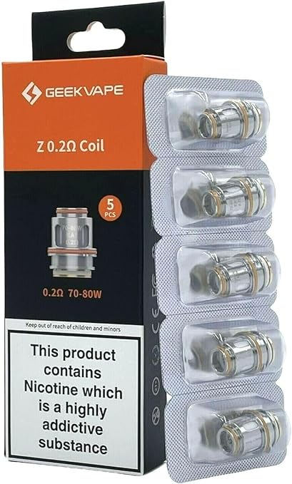 GEEK VAPE MESH COIL Z1 (.2) GEEKVAPE ZEUS MESH COIL Z0.2 5CT/PACK